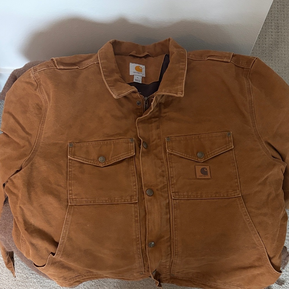 Carhartt Men's Tan Field Jacket